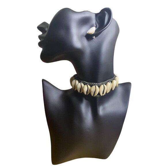 Handmade Cowrie Shell Earrings for Women, Skin-Friendly Stainless Steel, Summer - Picture 4 of 9